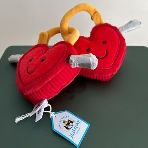 Authentic Val & Tina Love Locks Jellycat